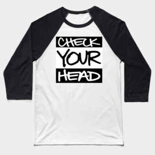 Beastie Boys Check Your Head Parental Advisory Baseball T-Shirt