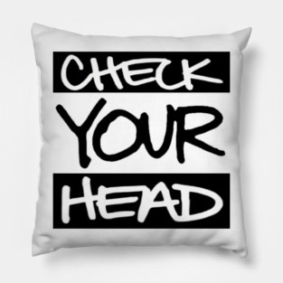 Beastie Boys Check Your Head Parental Advisory Pillow