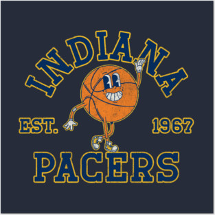 Vintage - Pacers Posters and Art