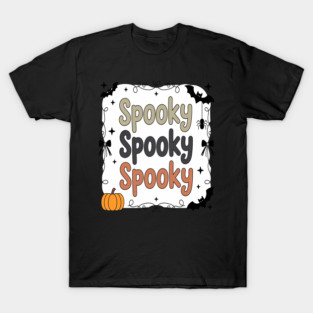 Halloween Spooky Preppy 2025 Party T-Shirt