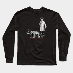 Wisconsin's Mini-Mastodon Long Sleeve T-Shirt