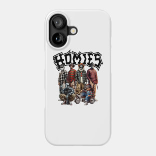 Chicano Homies Thug Life Halloween Phone Case