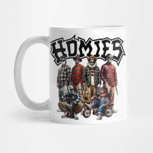 Chicano Homies Thug Life Halloween Mug