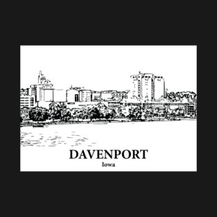 Davenport - Iowa T-Shirt