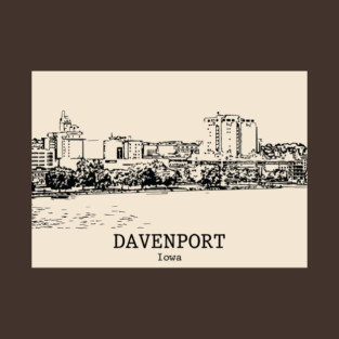 Davenport - Iowa T-Shirt