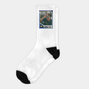 Shane Dominican Outfielder Baseball Card Socks