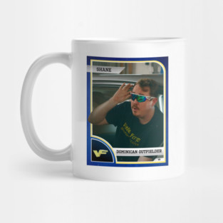 Shane Dominican Outfielder Baseball Card Mug