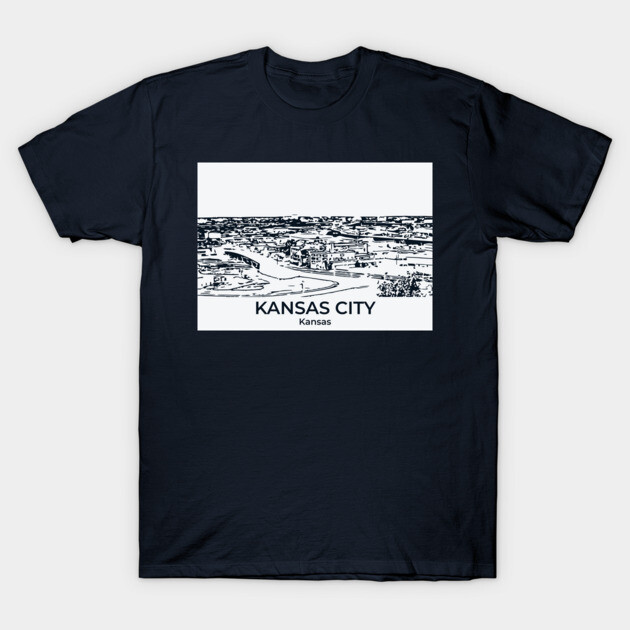 Kansas City - Kansas T-Shirt by Lakeric