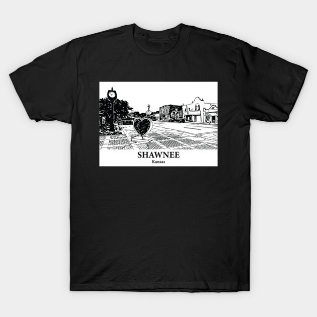 Shawnee - Kansas T-Shirt by Lakeric