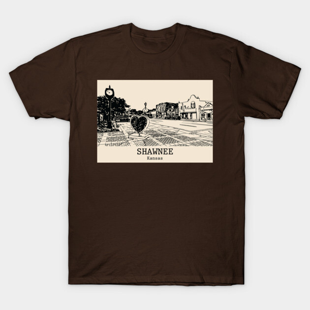 Shawnee - Kansas T-Shirt by Lakeric