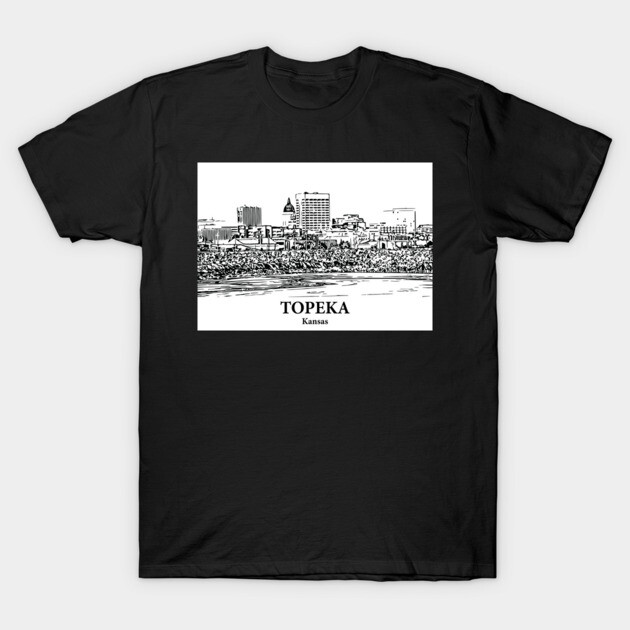 Topeka - Kansas T-Shirt by Lakeric