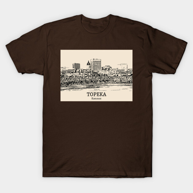 Topeka - Kansas T-Shirt by Lakeric