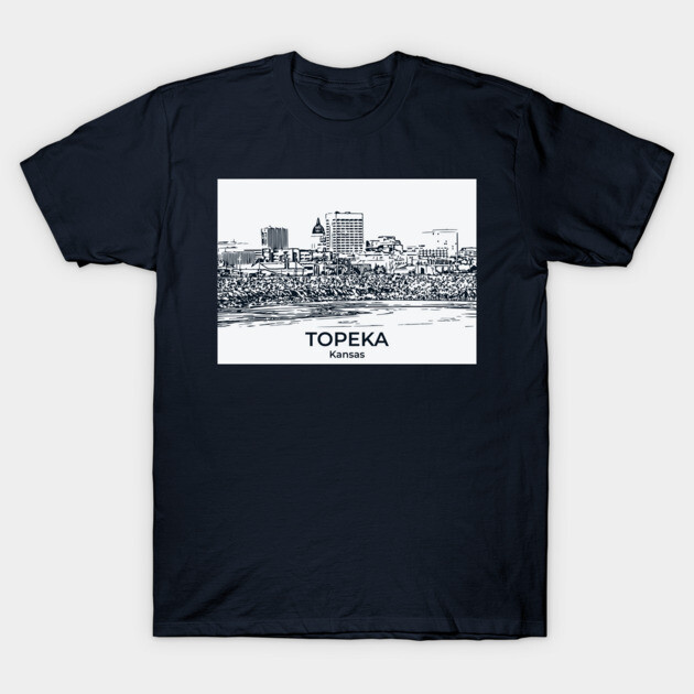 Topeka - Kansas T-Shirt by Lakeric