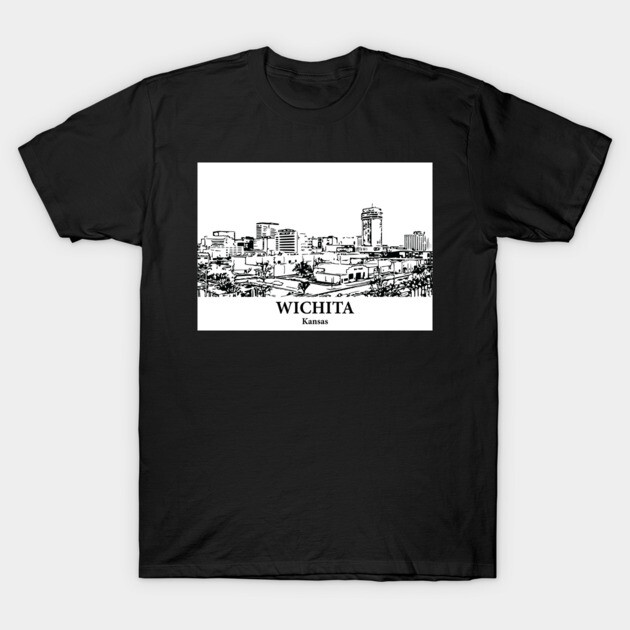 Wichita - Kansas T-Shirt by Lakeric