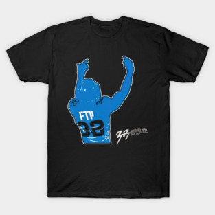 No Fear Left – Brian Branch 'FTP' Lions Statement T-Shirt