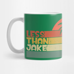 Less Than Jake || Sunset Vintage Retro Mug