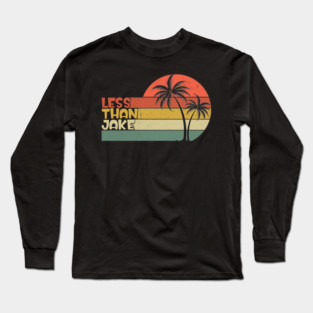 Less Than Jake || Sunset Vintage Retro Long Sleeve T-Shirt