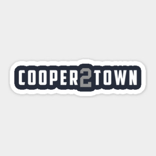 Derek Jeter 'Cooper2town' 2020 T-Shirt Sticker