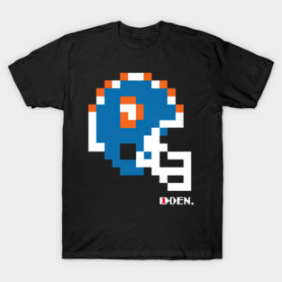 Pixel Pride – Broncos Tecmo Bowl Helmet Tribute Broncos Tecmo - Main Image
