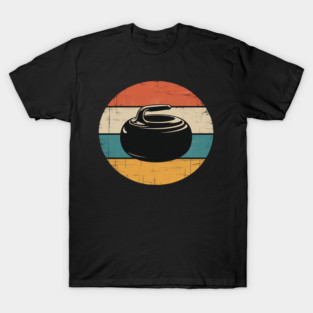 Curling Curling Stone T-Shirt