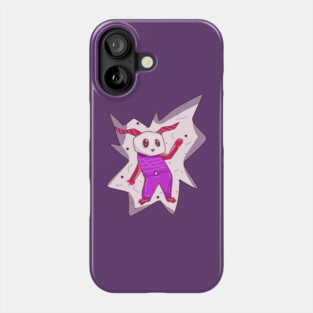 Alien Bunny in a Portal Phone Case