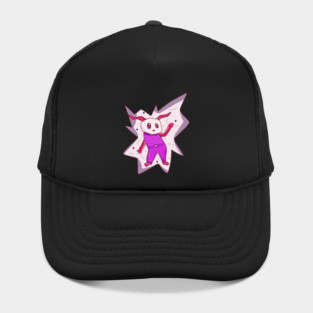Alien Bunny in a Portal Hat