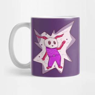Alien Bunny in a Portal Mug
