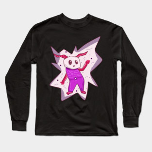 Alien Bunny in a Portal Long Sleeve T-Shirt