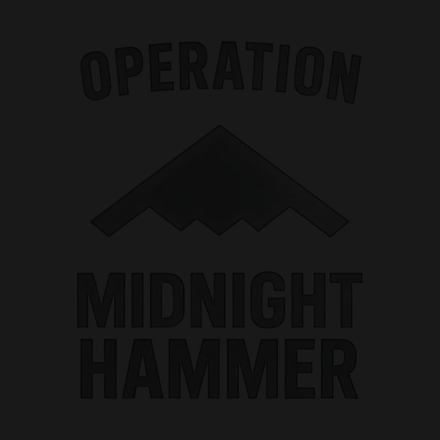 4th of July Stealth Bomber  – Operation Midnight Hammer Patriotic American Flag Design by ArtistTee ⭐⭐⭐⭐⭐