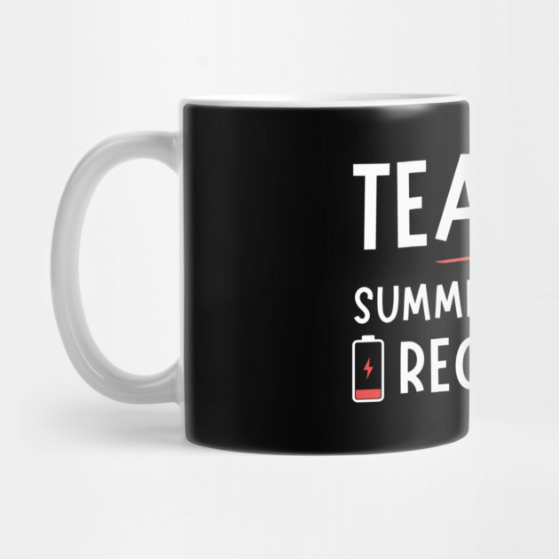 Summer Break Tired Teacher by The WYLD Tribe