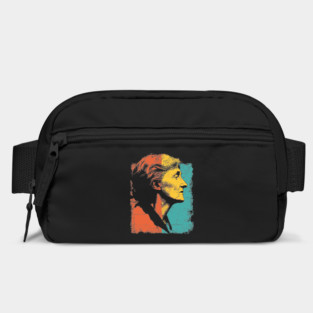 Virginia Woolf Portrait in Retro Pop Art Bag