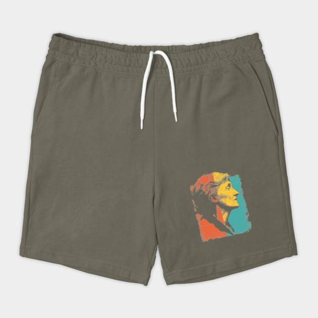 Virginia Woolf Portrait in Retro Pop Art by TuncGK