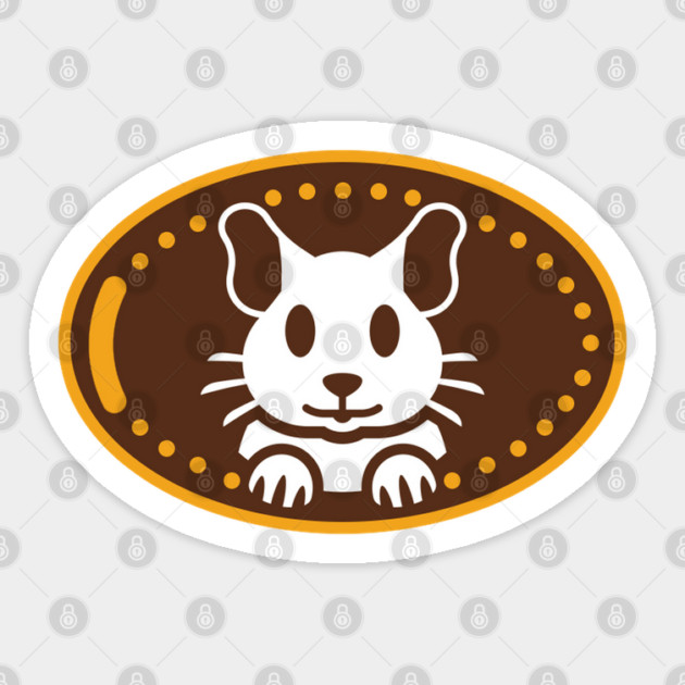Copper Degu Sticker by DeguArts