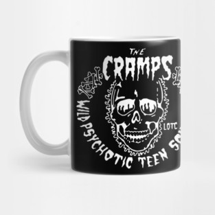 Vintage The Cramps Band logo Mug