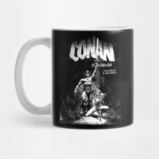 Conan Barbarian BARBARO WHITE Mug