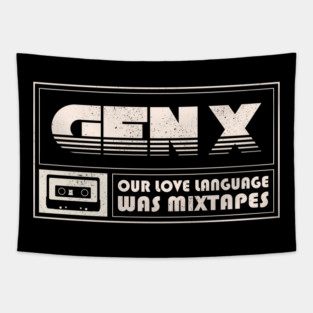 Gen X – Cassette Lover Tapestry