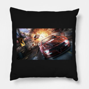 Split Second Merc Pillow