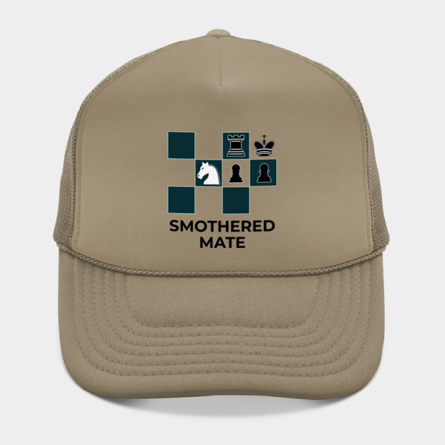 Smothered Mate Diagram - Chess Lovers Gift by TuncGK