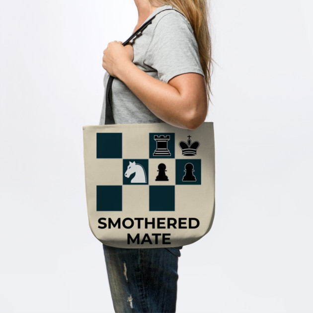 Smothered Mate Diagram - Chess Lovers Gift by TuncGK