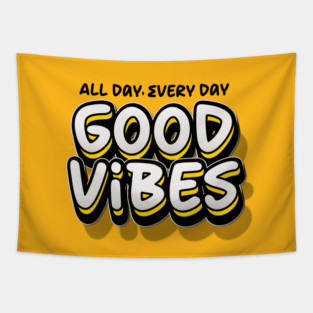 GOOD VIBES Tapestry