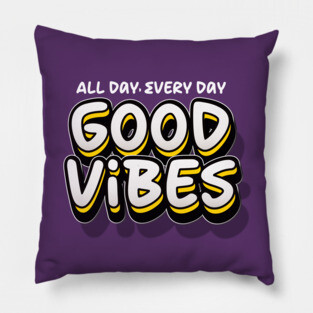 GOOD VIBES Pillow