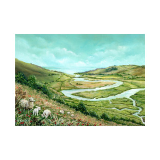 Cuckmere Haven after the Storm T-Shirt