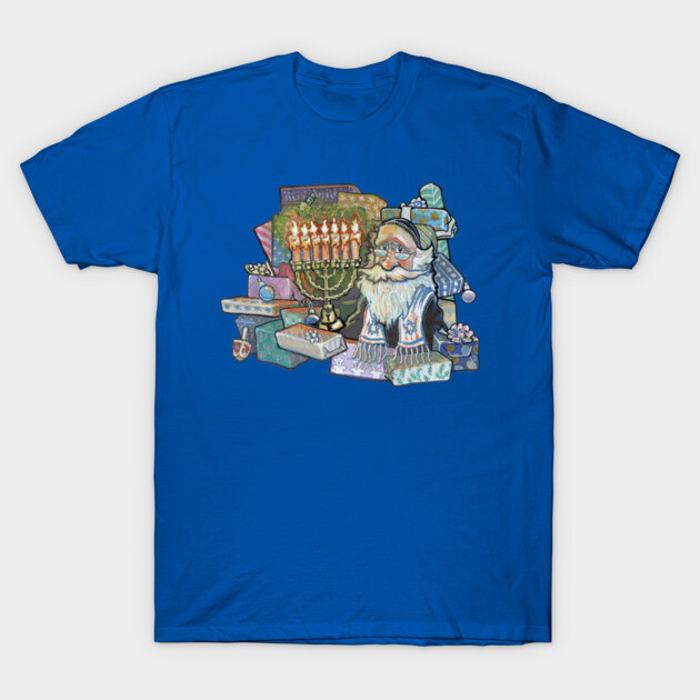 Hanukkah T-Shirt by Adam Kane Eastman