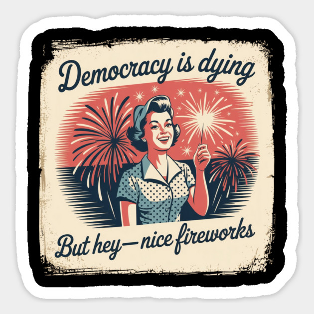 july-4th Magnet by Creatifly Graphic Tees