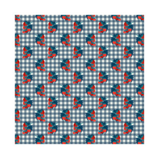 Tomatoes and Gingham T-Shirt