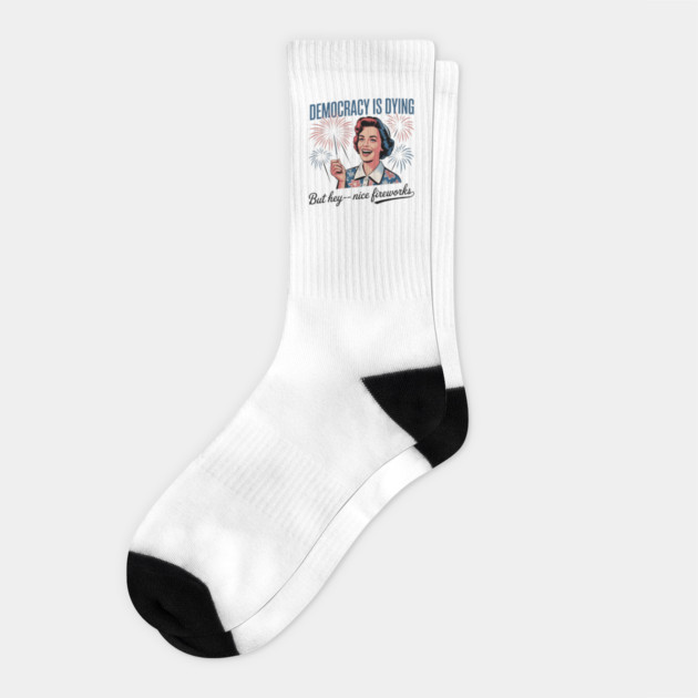 july-4th Socks by Creatifly Graphic Tees