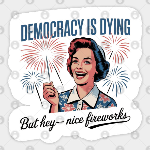 july-4th Sticker by Creatifly Graphic Tees