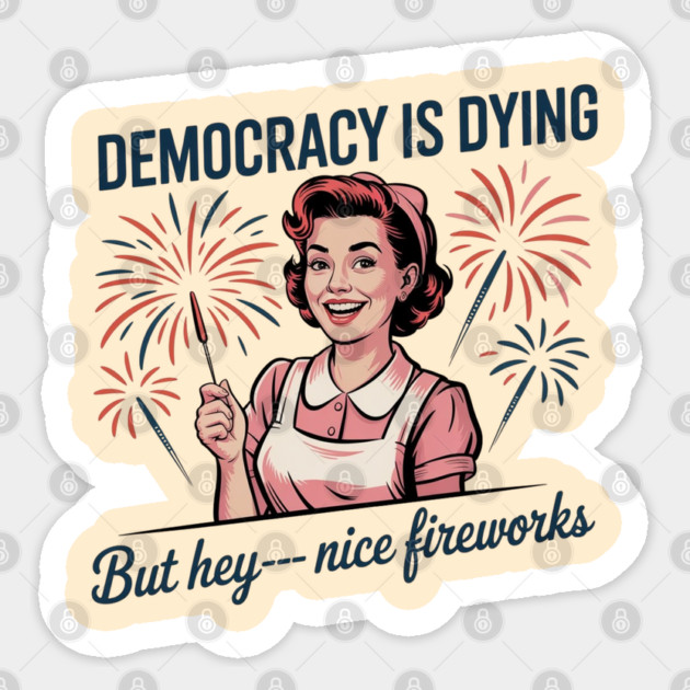 july-4th Sticker by Creatifly Graphic Tees