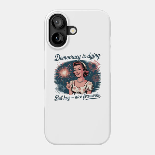 july-4th Phone Case by Creatifly Graphic Tees