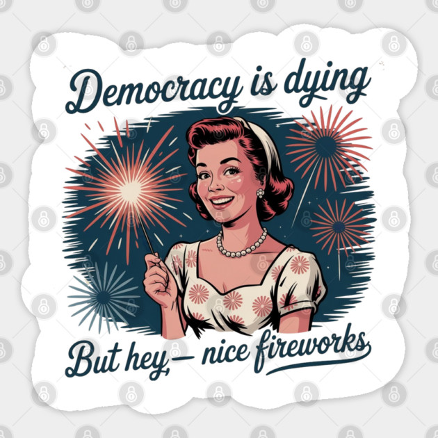 july-4th Sticker by Creatifly Graphic Tees